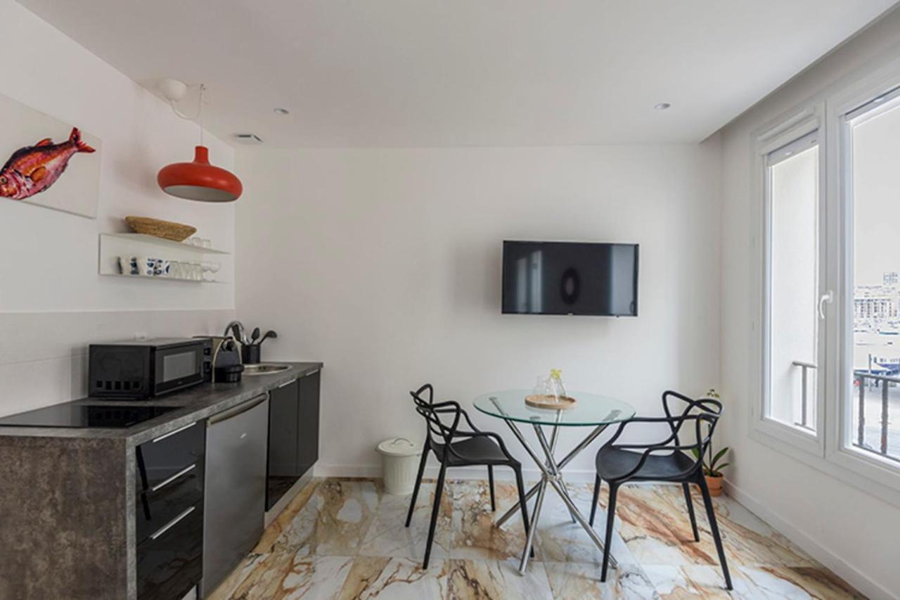 Renovated Studio On The Old Port Apartment Marseille Ngoại thất bức ảnh